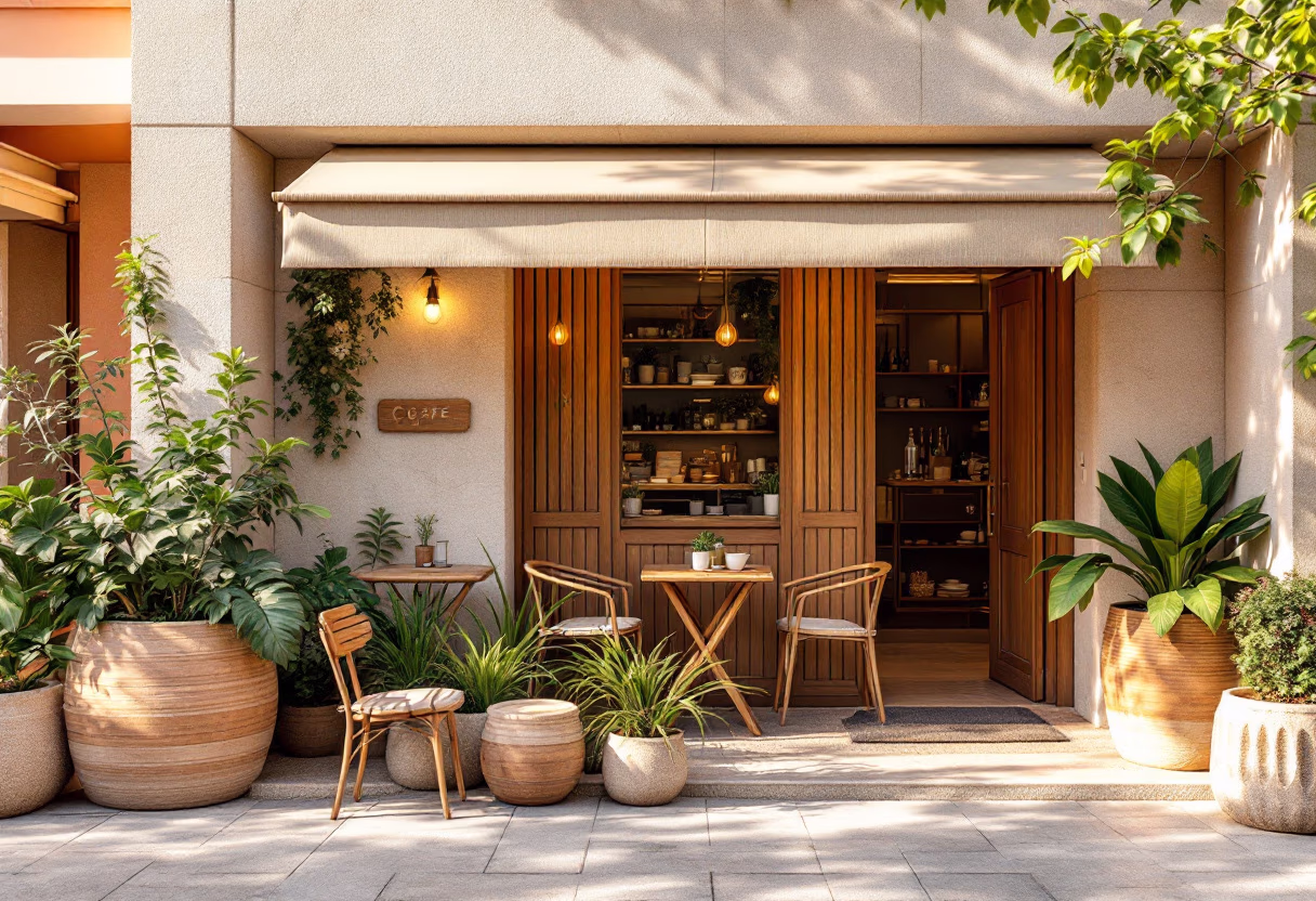 image of cafe exterior